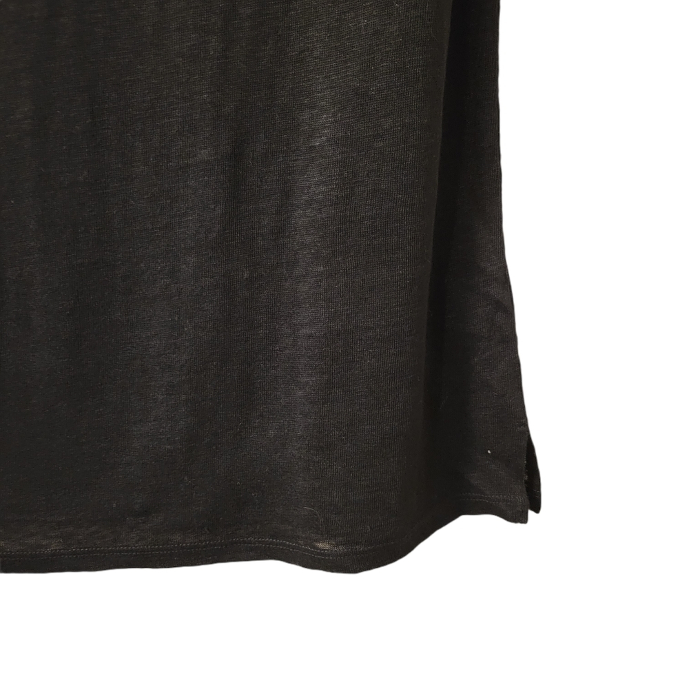 Generation Love Black Linen Lolita Embellished Top - Picture 7 of 9